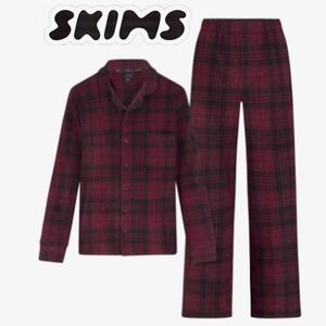 Skims Unisex Fleece Sleep Set Size Large